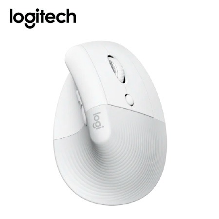 MOUSE LOGITECH LIFT VERTICAL WIRELESS/BT WHITE (910-006469)-P